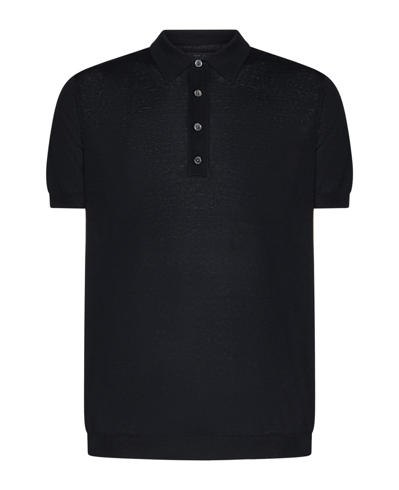 Low Brand Polo Shirt - Jet black