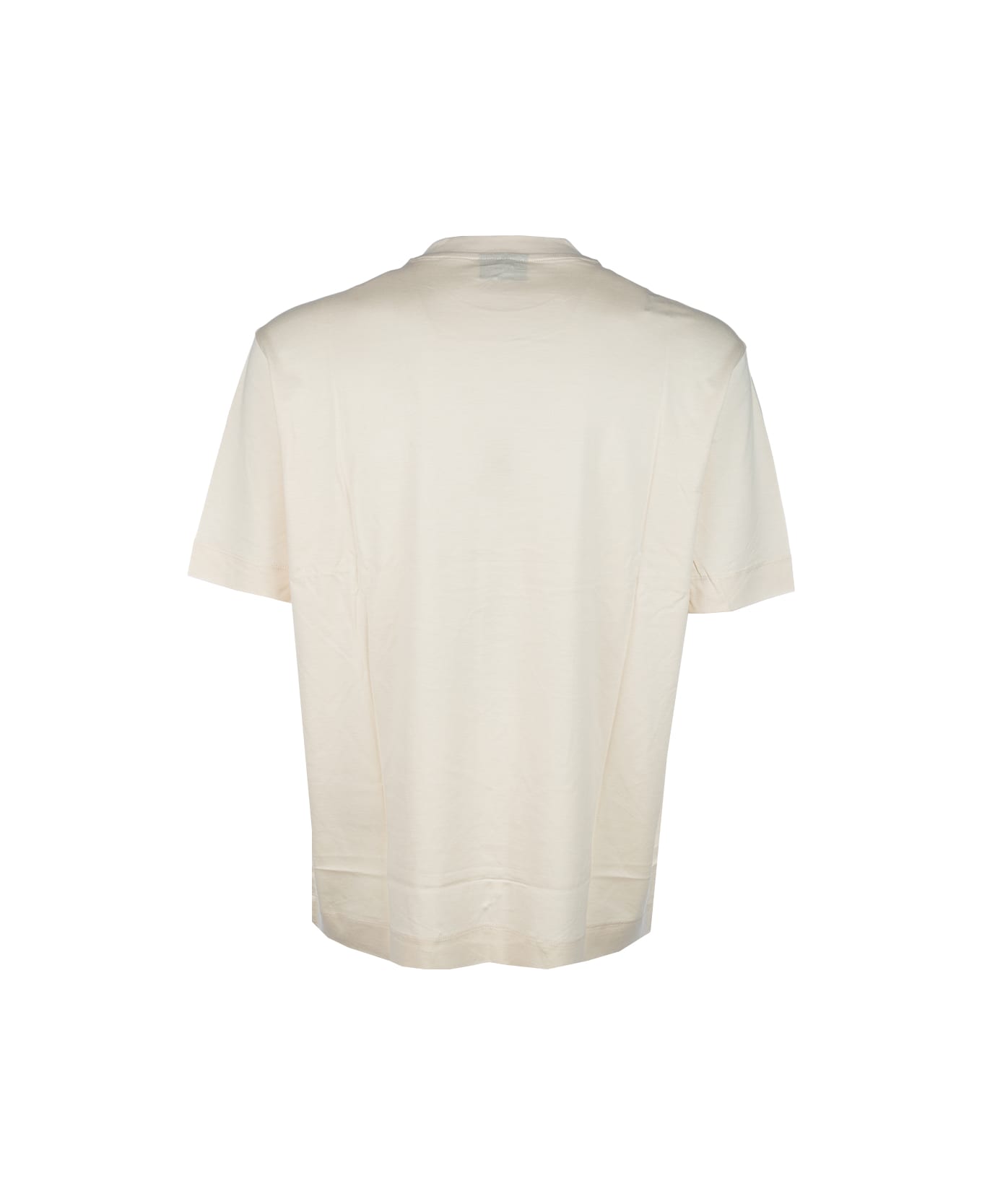 Emporio Armani T-shirt - ECRU DIS 2EMBRO