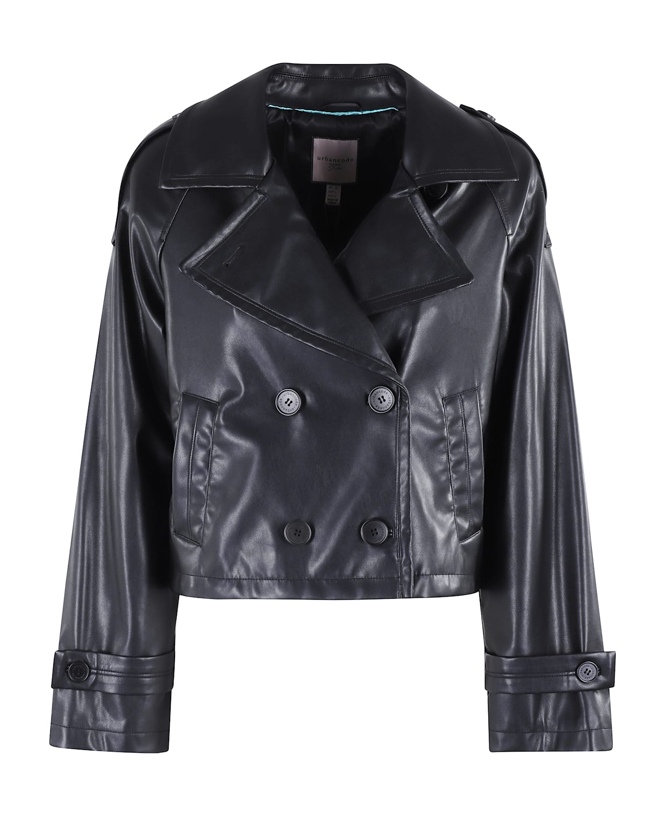 urbancode Jacket With Bottons - Black