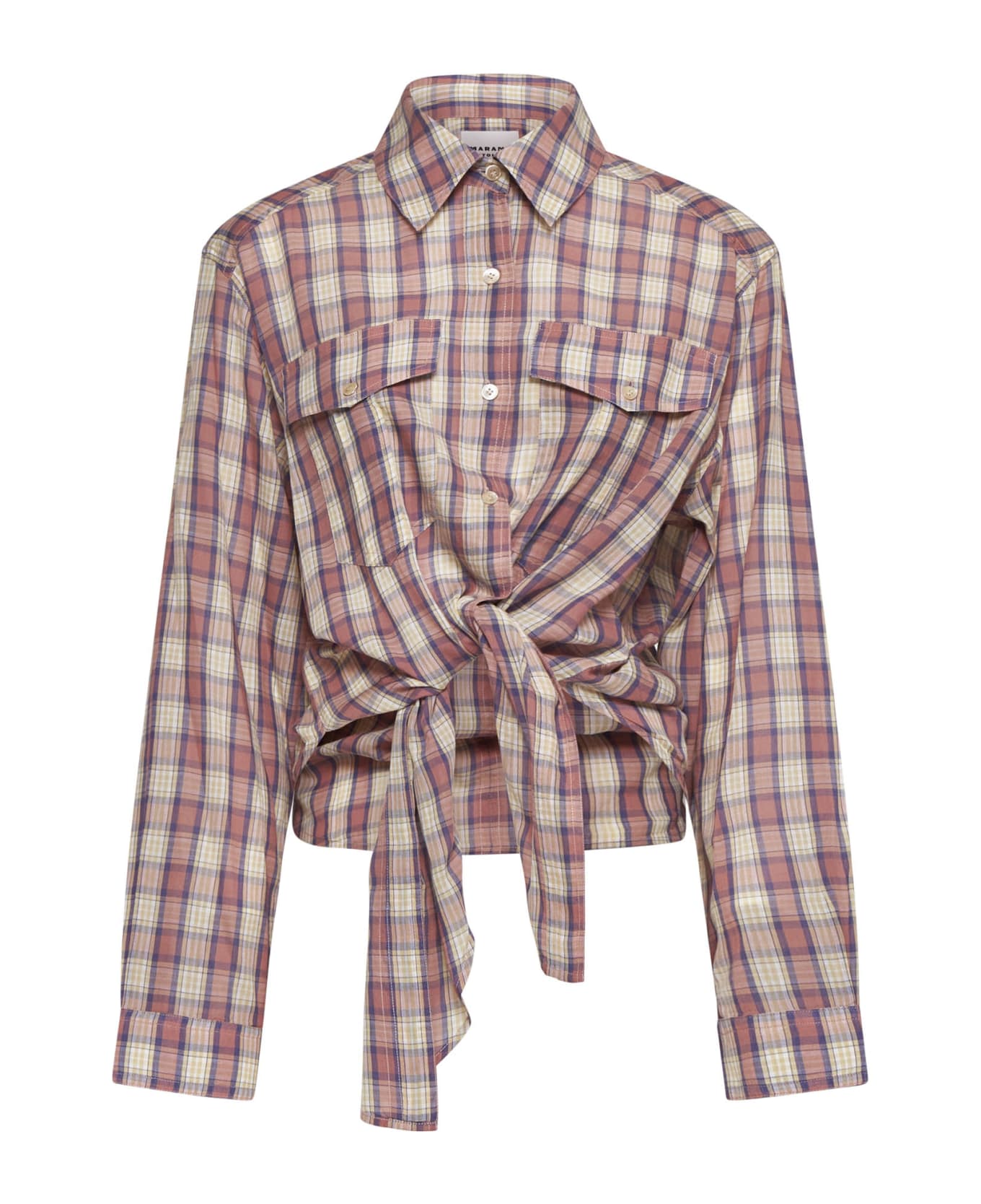 Marant Étoile Shirt - Antik pink/yellow