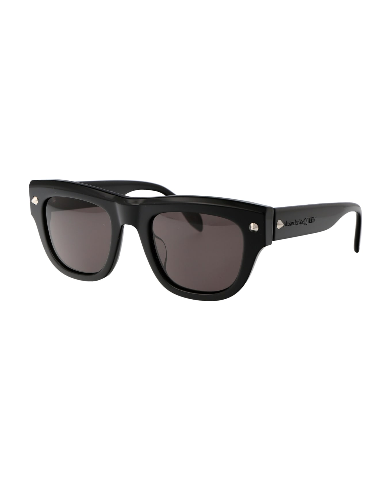 Alexander McQueen Eyewear Am0425s Sunglasses - 001 BLACK BLACK GREY