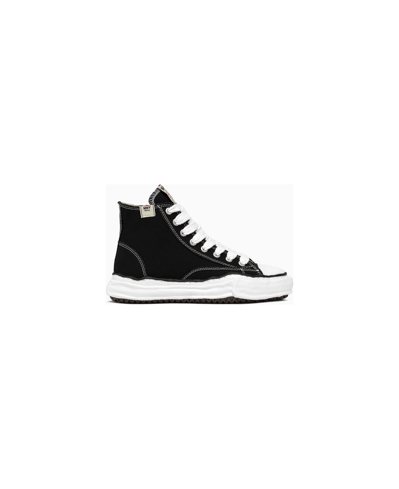 Mihara Yasuhiro Peterson High Sneakers - Black