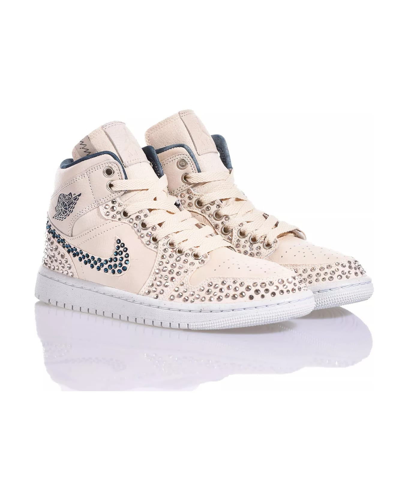 Mimanera Nike Jordan 1 Sand Swarovski