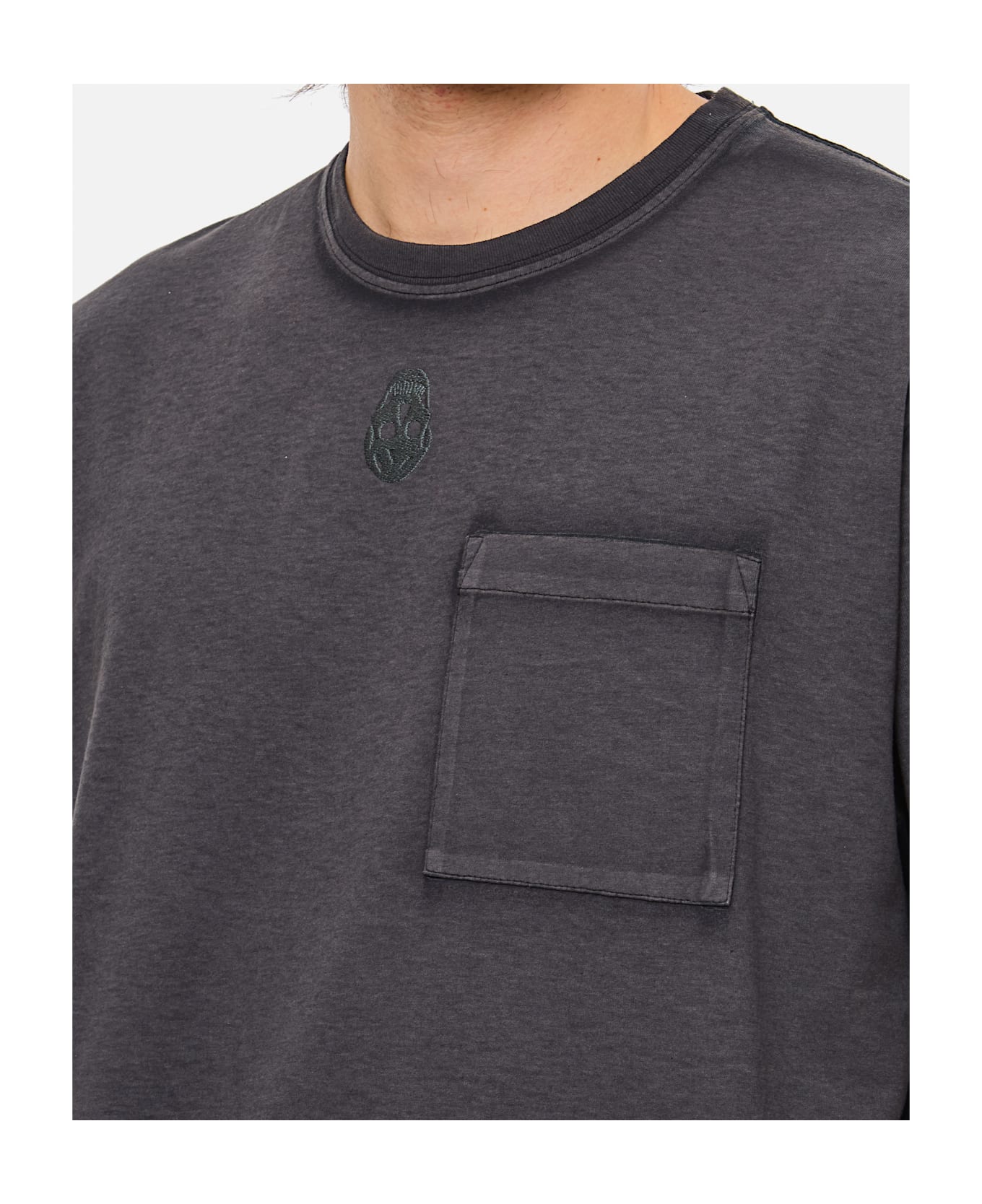 Alexander McQueen T-shirt Bleach - Black