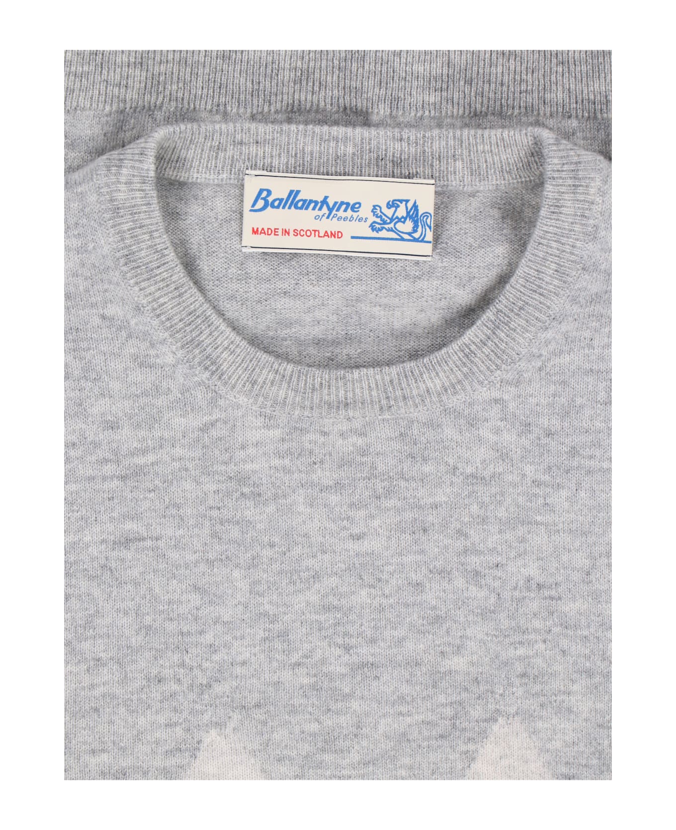 Ballantyne Cashmere Sweater - Gray