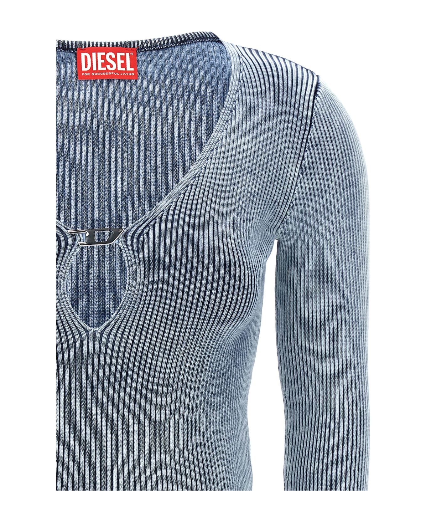 Diesel 'm-teri' Sweater - Light Blue