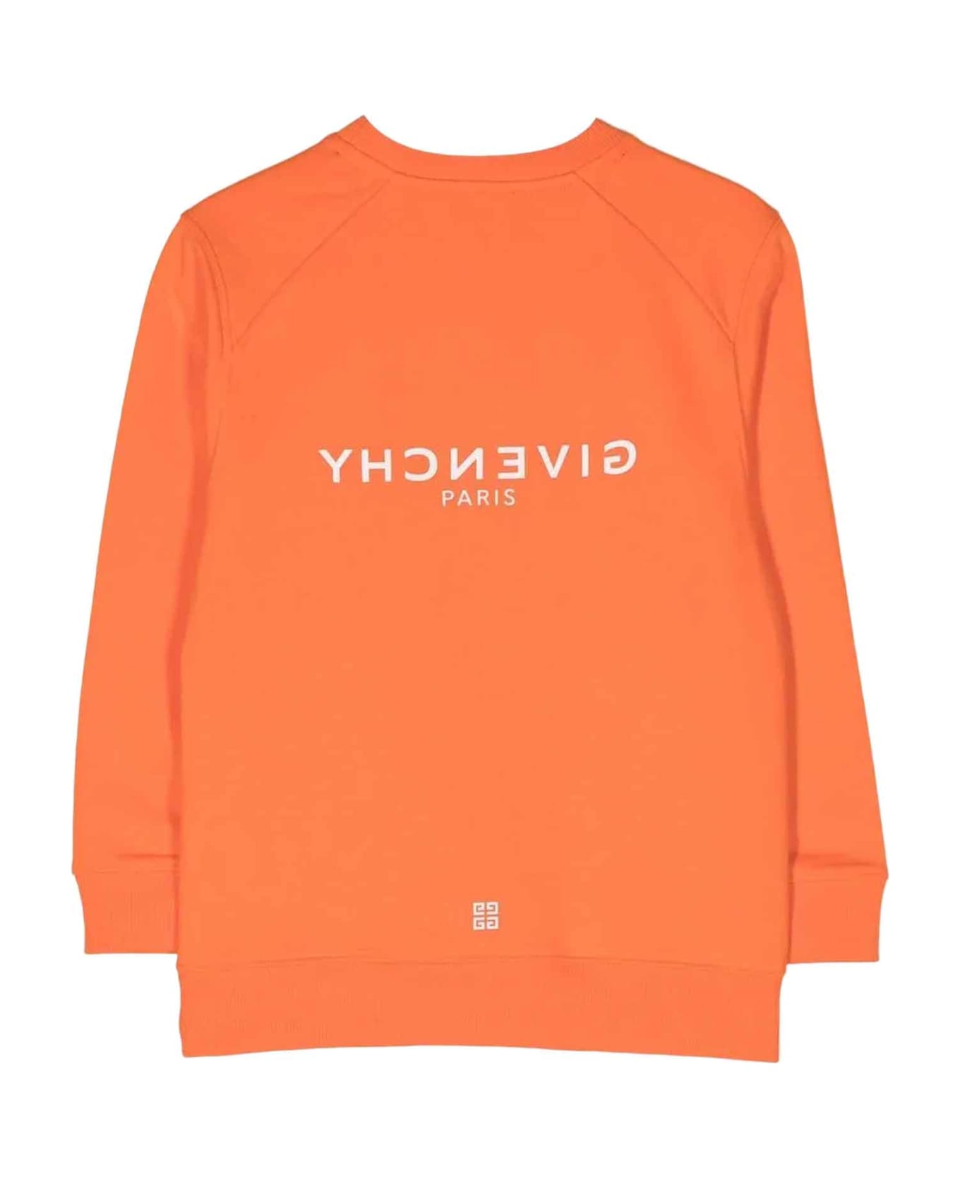 Givenchy Orange Sweatshirt Boy - Papavero