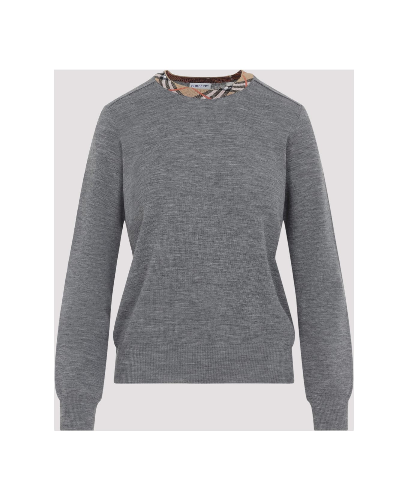 Burberry Wool Pullover - Grey