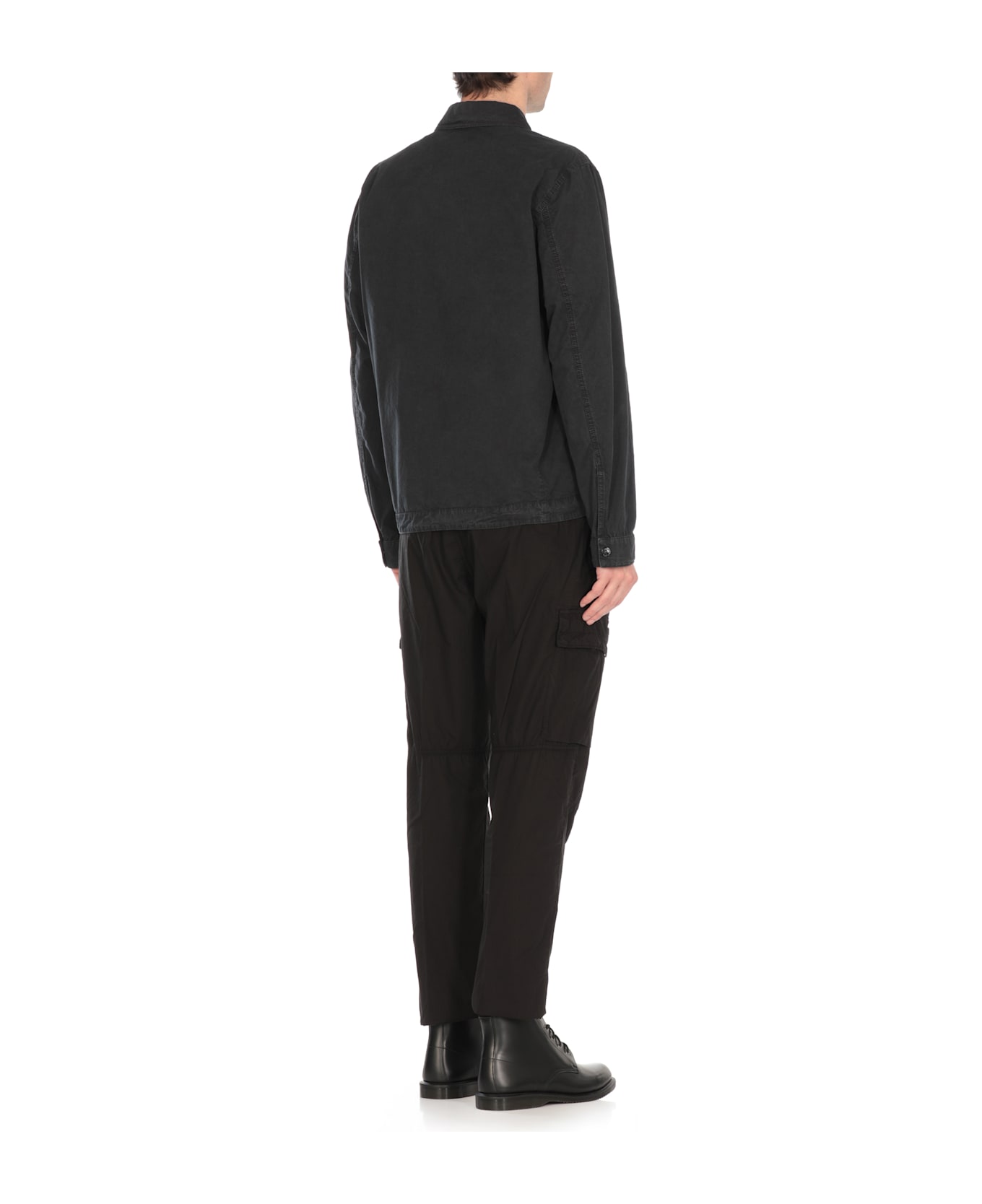 Stone Island Cotton Shirt - Blu