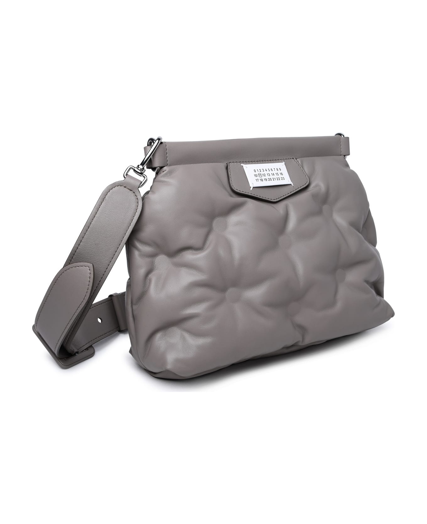 Maison Margiela 'glam Slam' Taupe Nappa Leather Crossbody Bag - Calce