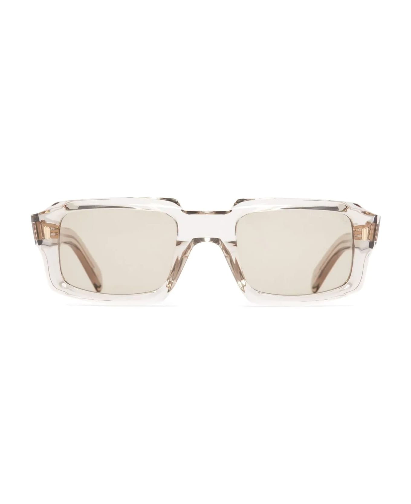 Cutler and Gross 9495 / Sand Crystal Sunglasses - transparent beige