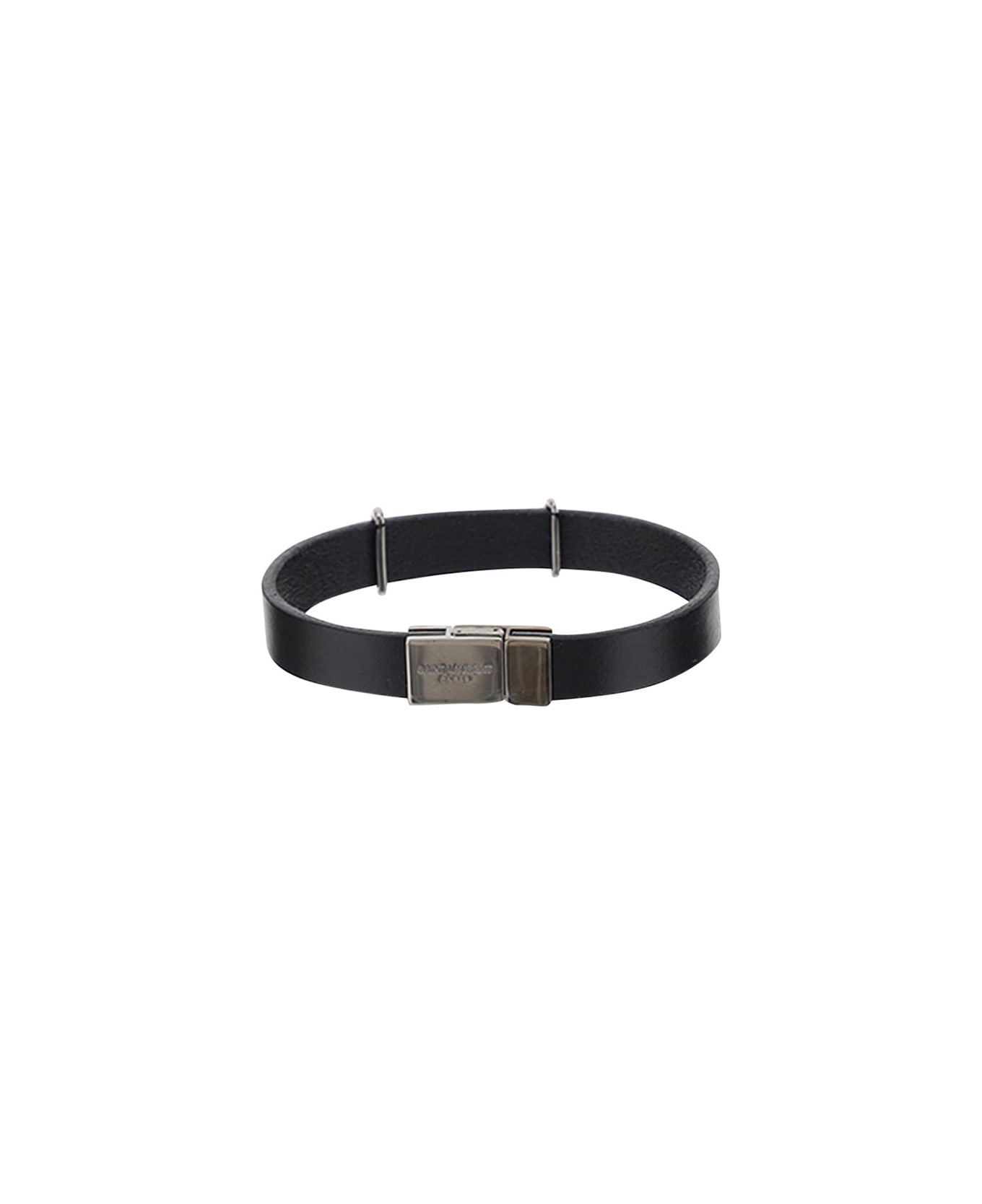 Saint Laurent Opyum Leather Bracelet - Nero ブレスレット
