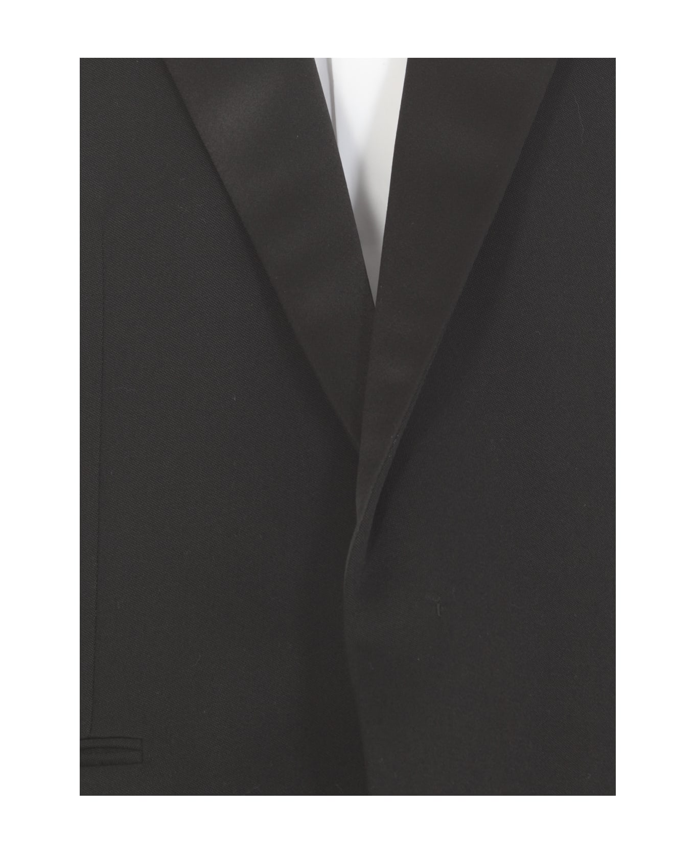 Jil Sander Wool And Silk Tailored Suit - Black