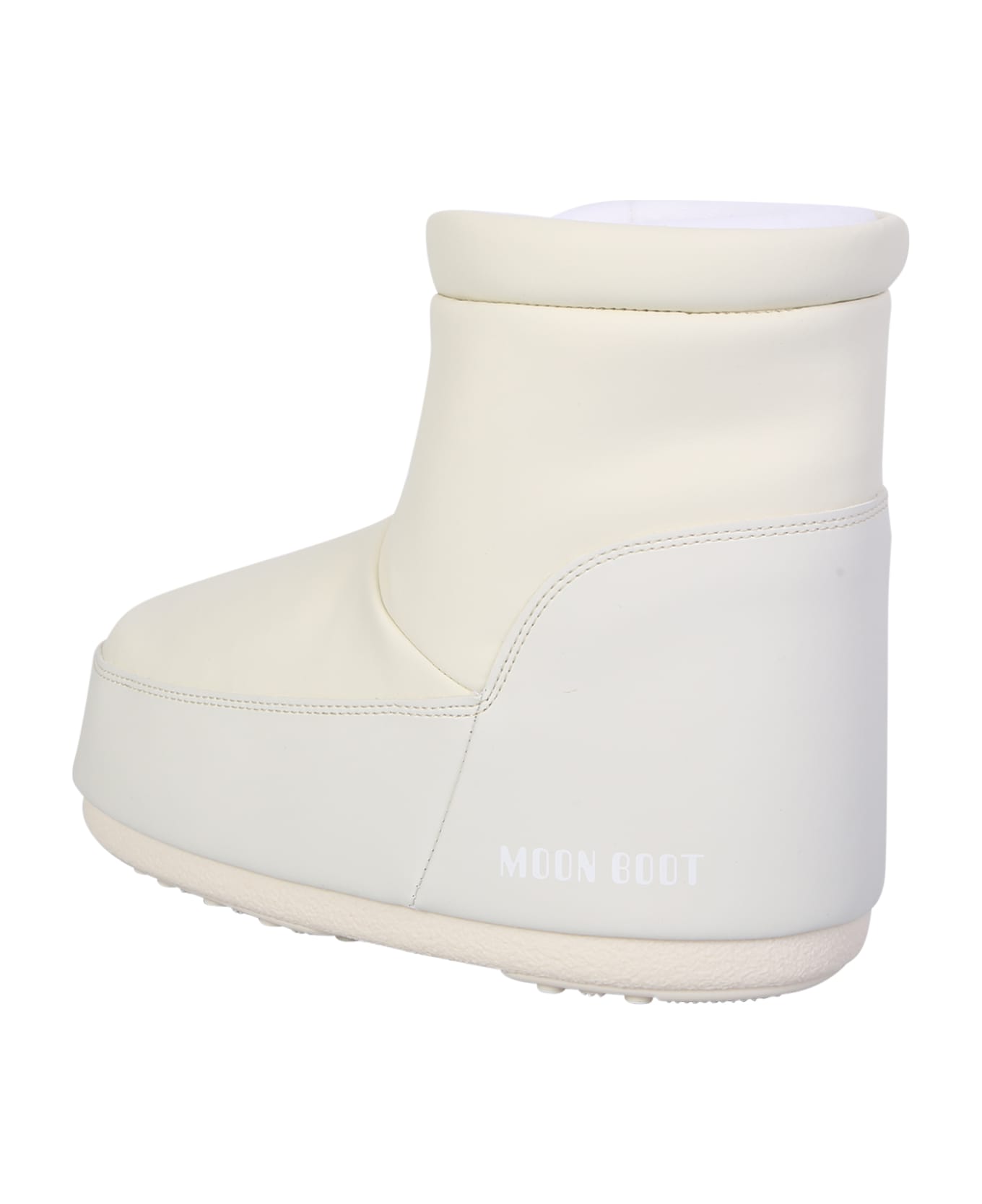 Moon Boot Cream Icon Low Ankle Boots - White