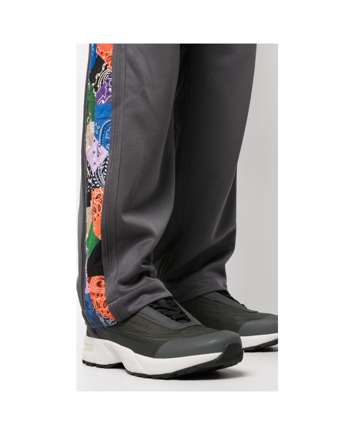 Children of the Discordance Printed Bandana Trousers - Grey