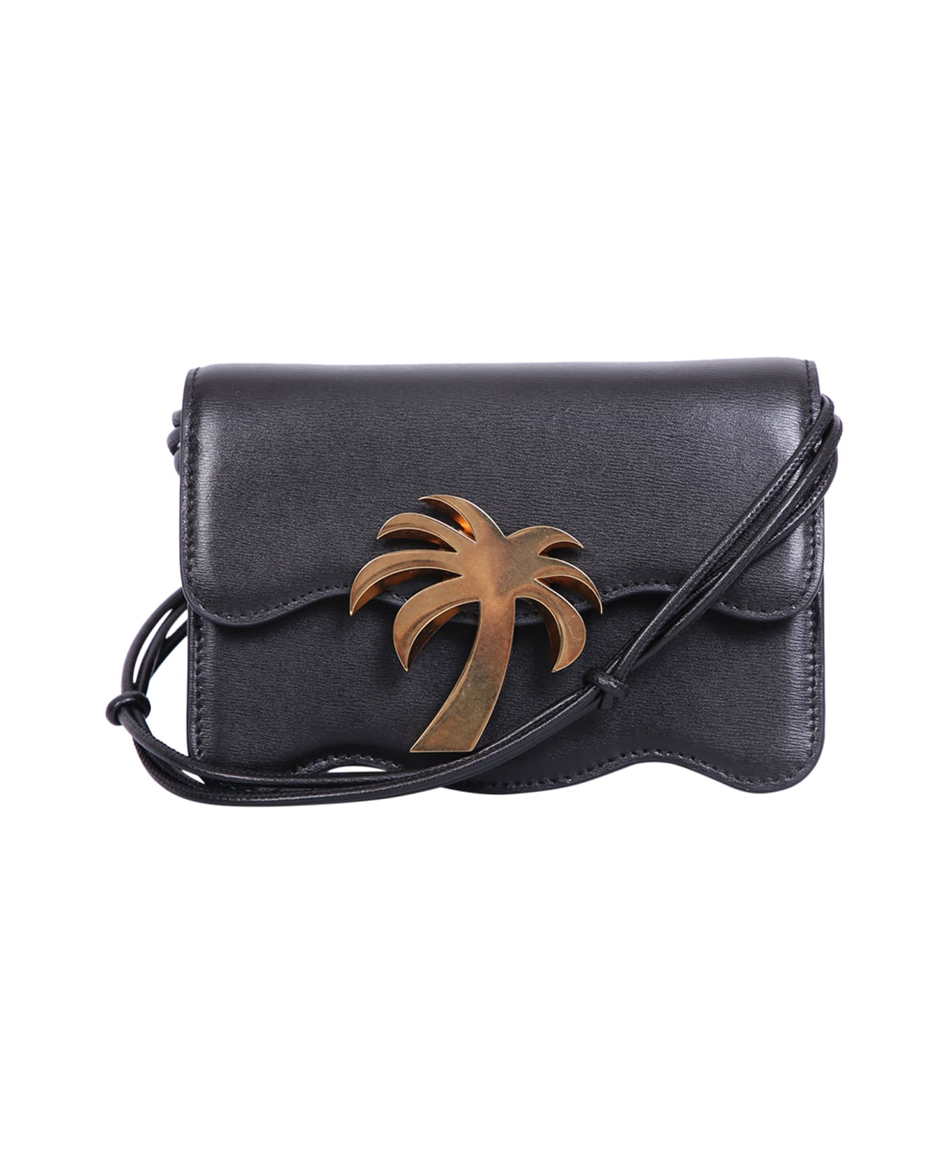 Palm Angels Palm Beach Mini Bag - Black