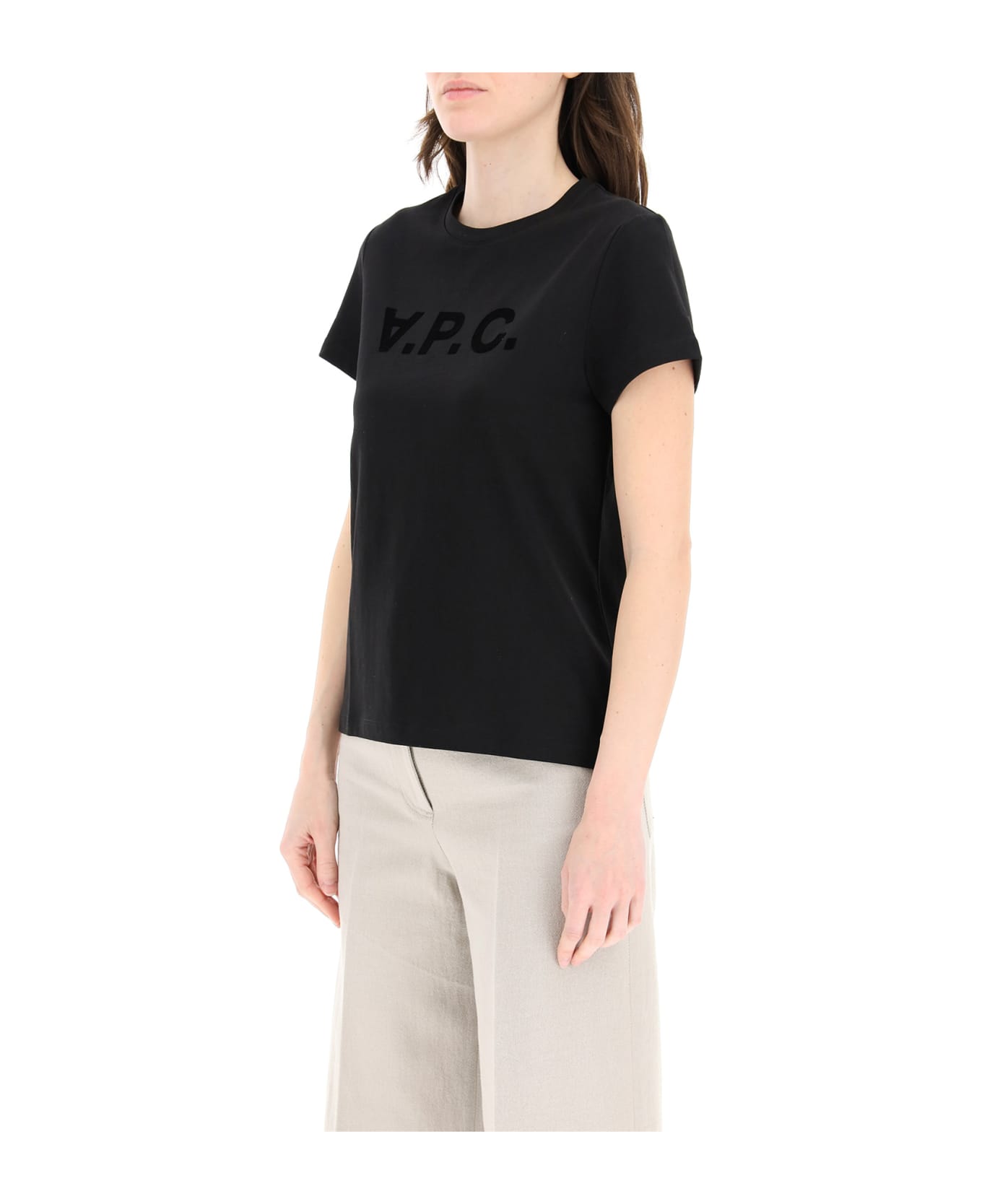 A.P.C. Vpc Logo T-shirt - Lzz Black Tシャツ