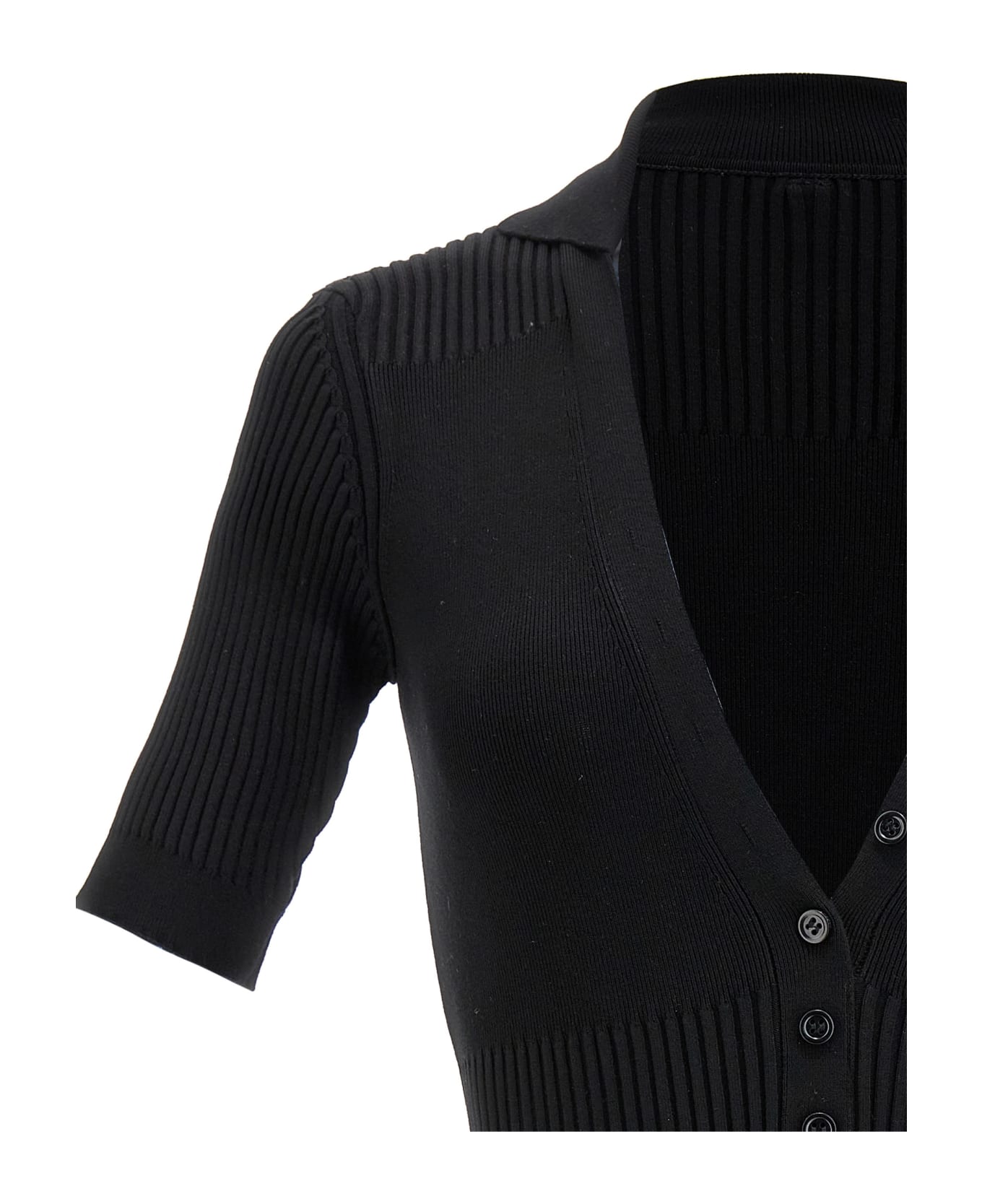 Jacquemus 'le Body Yauco' Bodysuit - Black