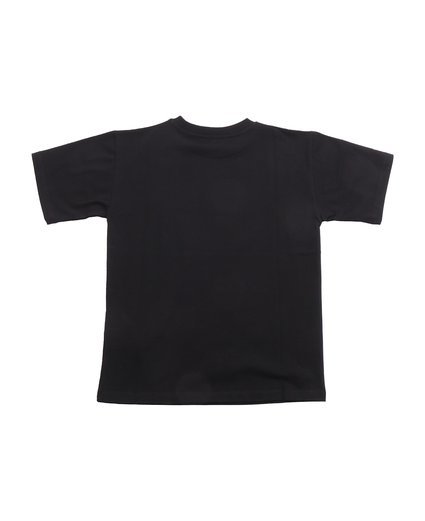 Moschino Short Sleeved Maxi T-shirt - BLACK