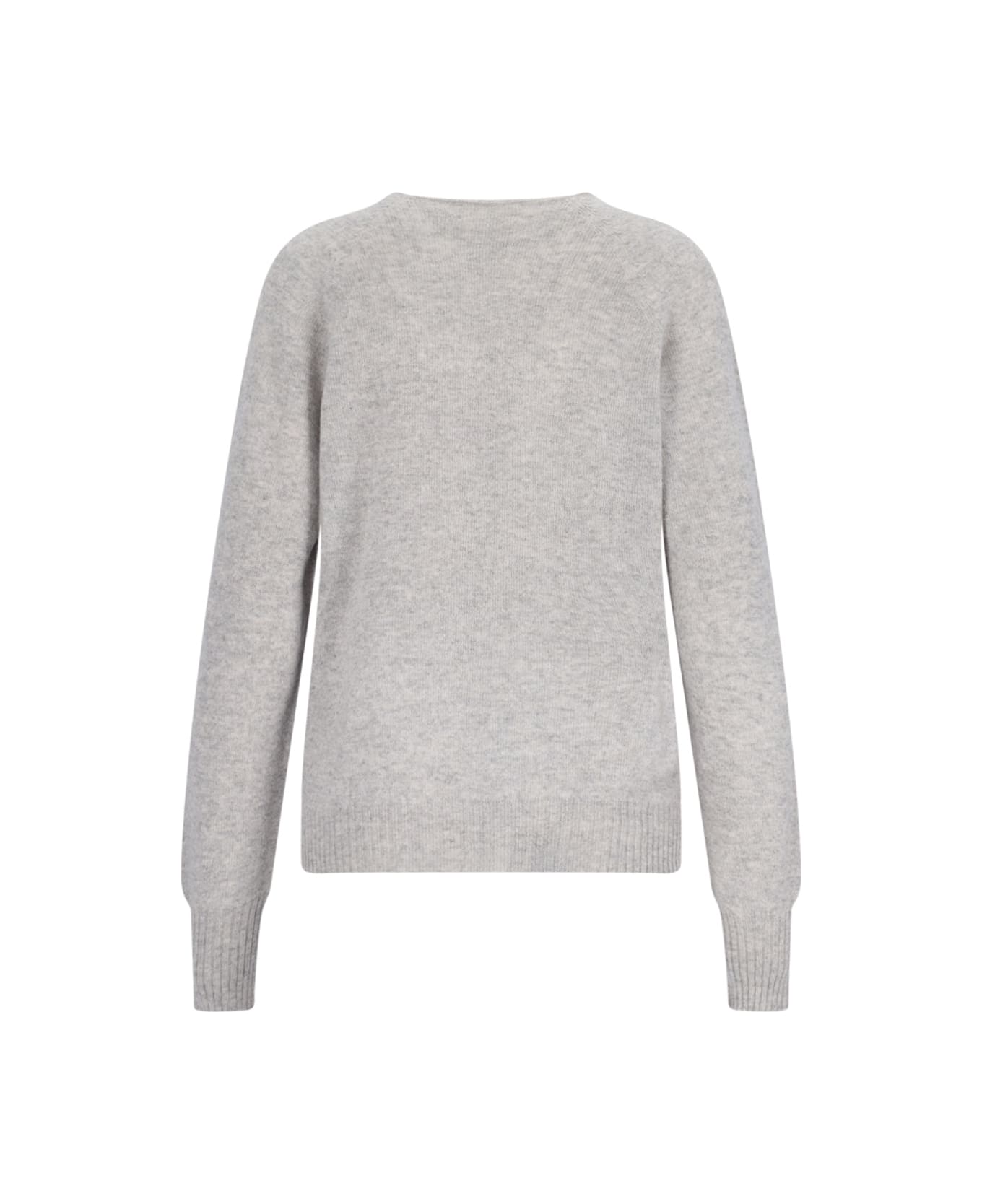 Ma'ry'ya V-neck Sweater - Gray