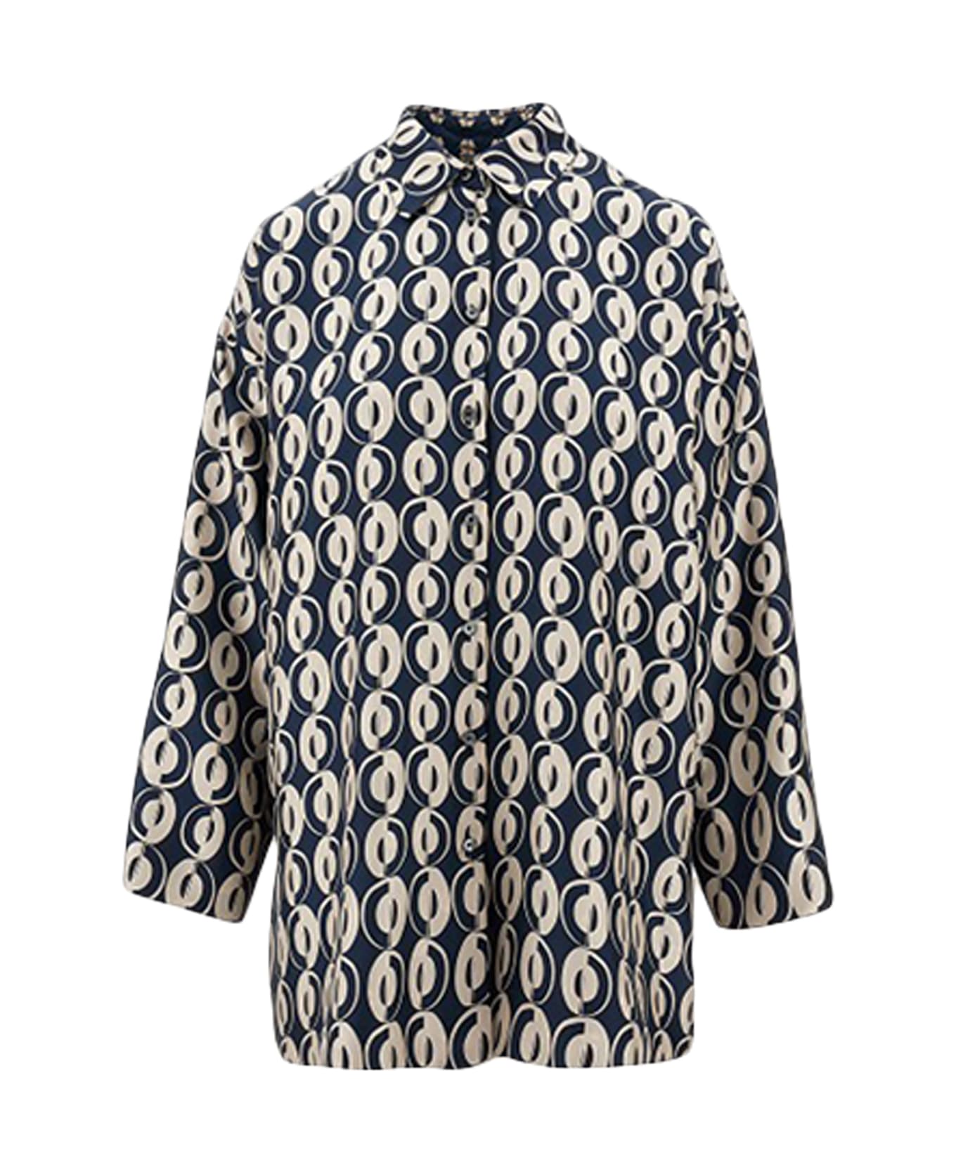 Max Mara ''timeshirt'' Shirt - Blue