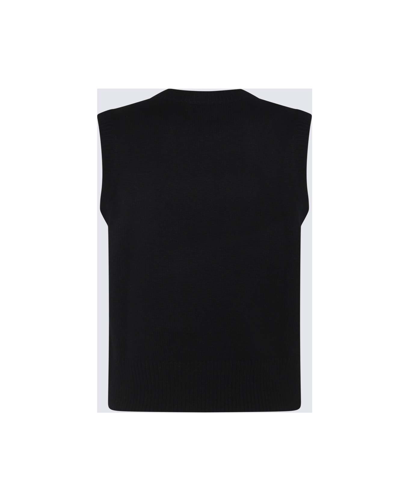 Allude Black Wool Knitwear - Black