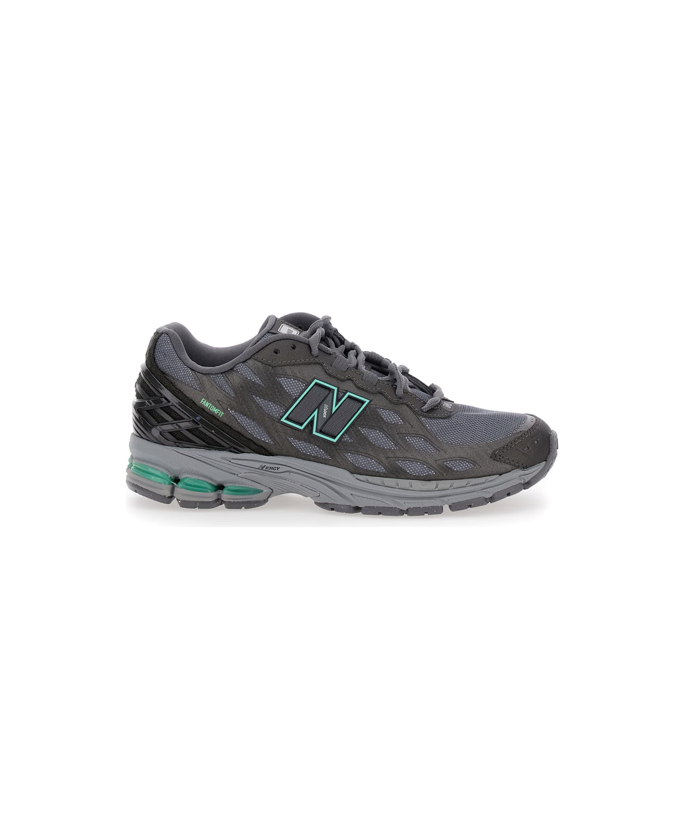 New Balance 
1906r
 Grey Sneaker With Mesh Design And Side Logo In Synthetic Fiber Unisex - Grey