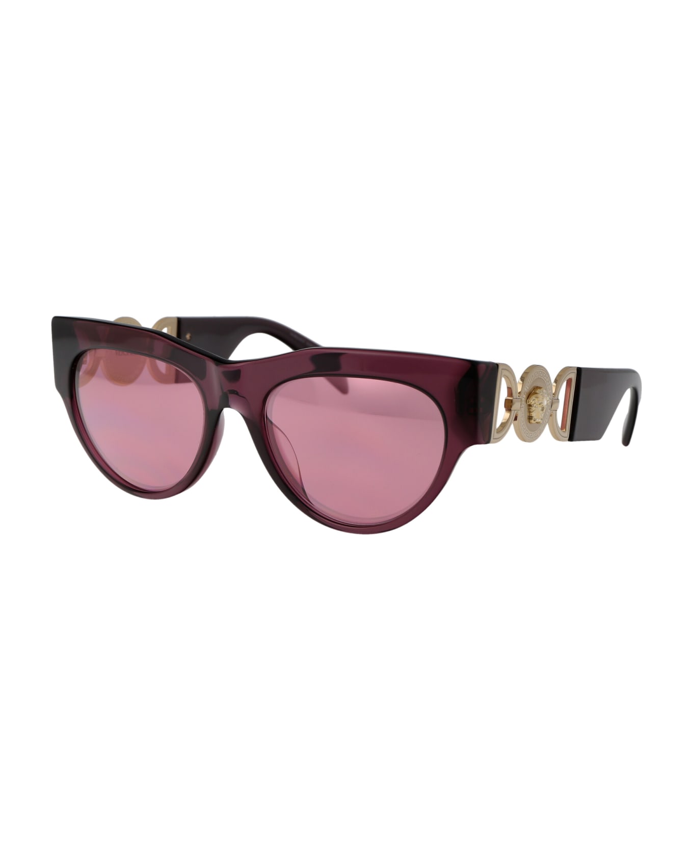 Versace Eyewear 0ve4440u Sunglasses - 5263A4 Transparent Marc