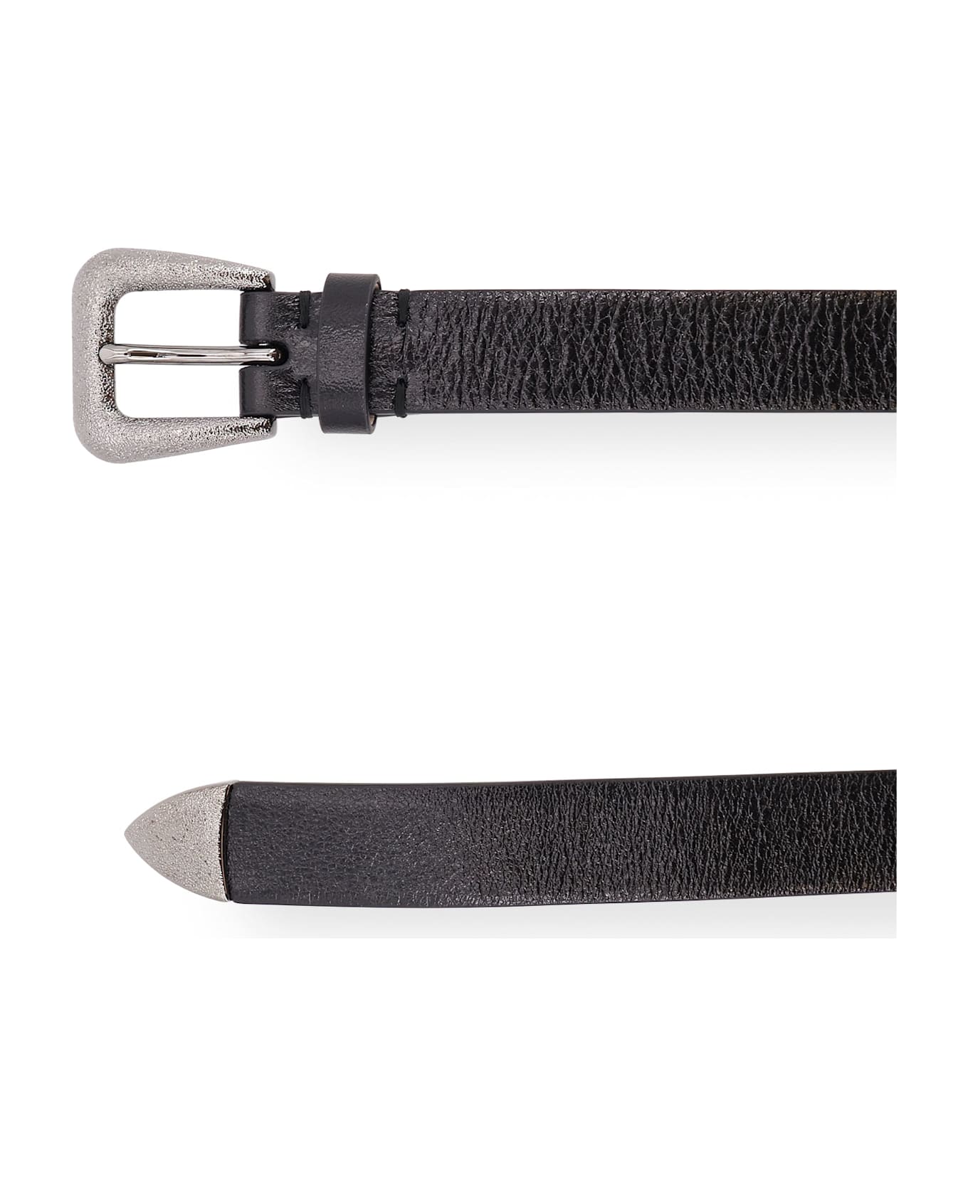 Brunello Cucinelli Leather Belt - Black