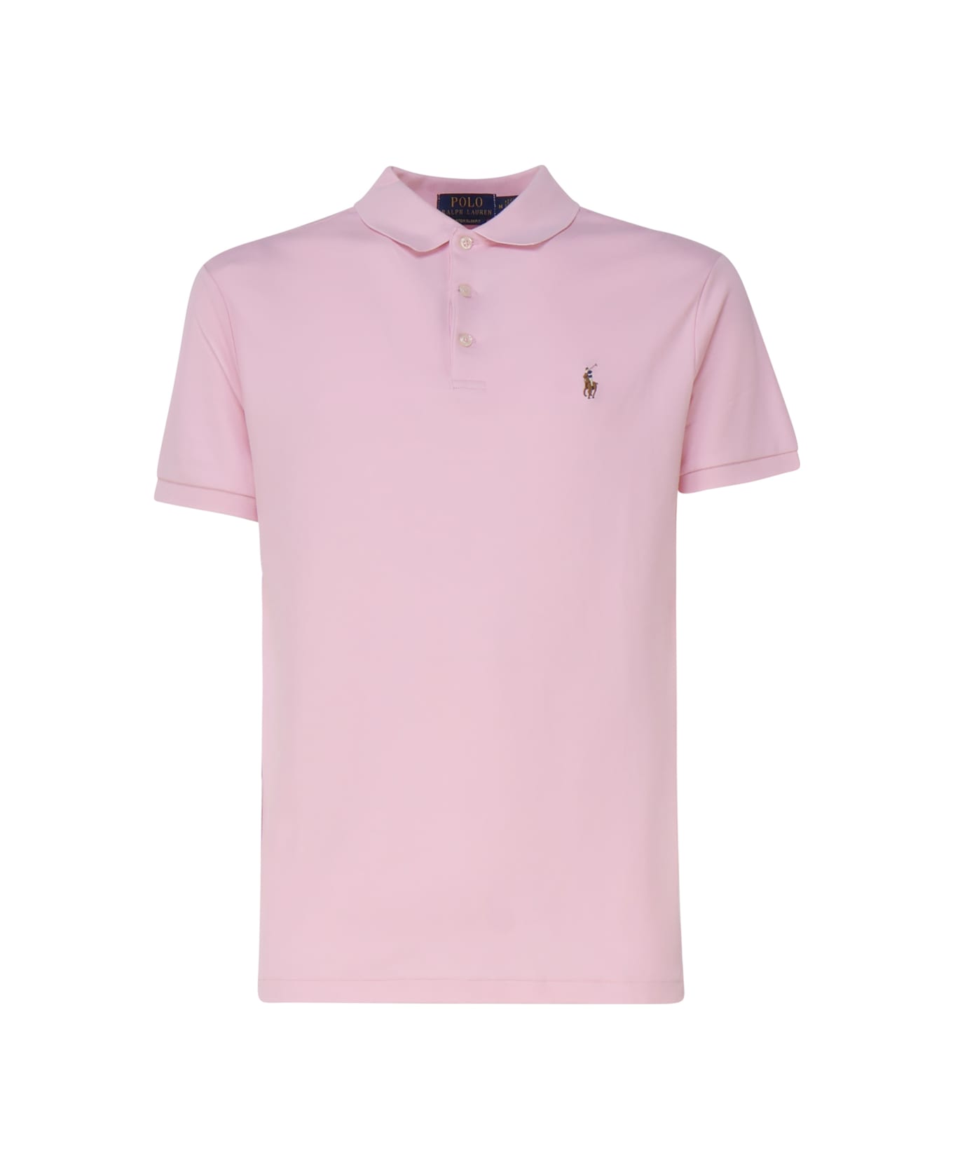 Polo Ralph Lauren Polo Shirt With Embroidery - Pink