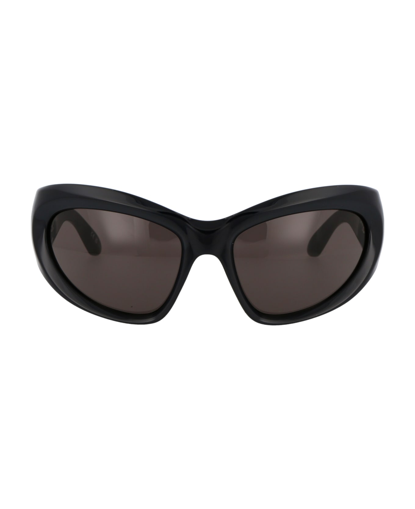 Balenciaga Eyewear Bb0228s Sunglasses - 001 wide cat-eye sunglasses