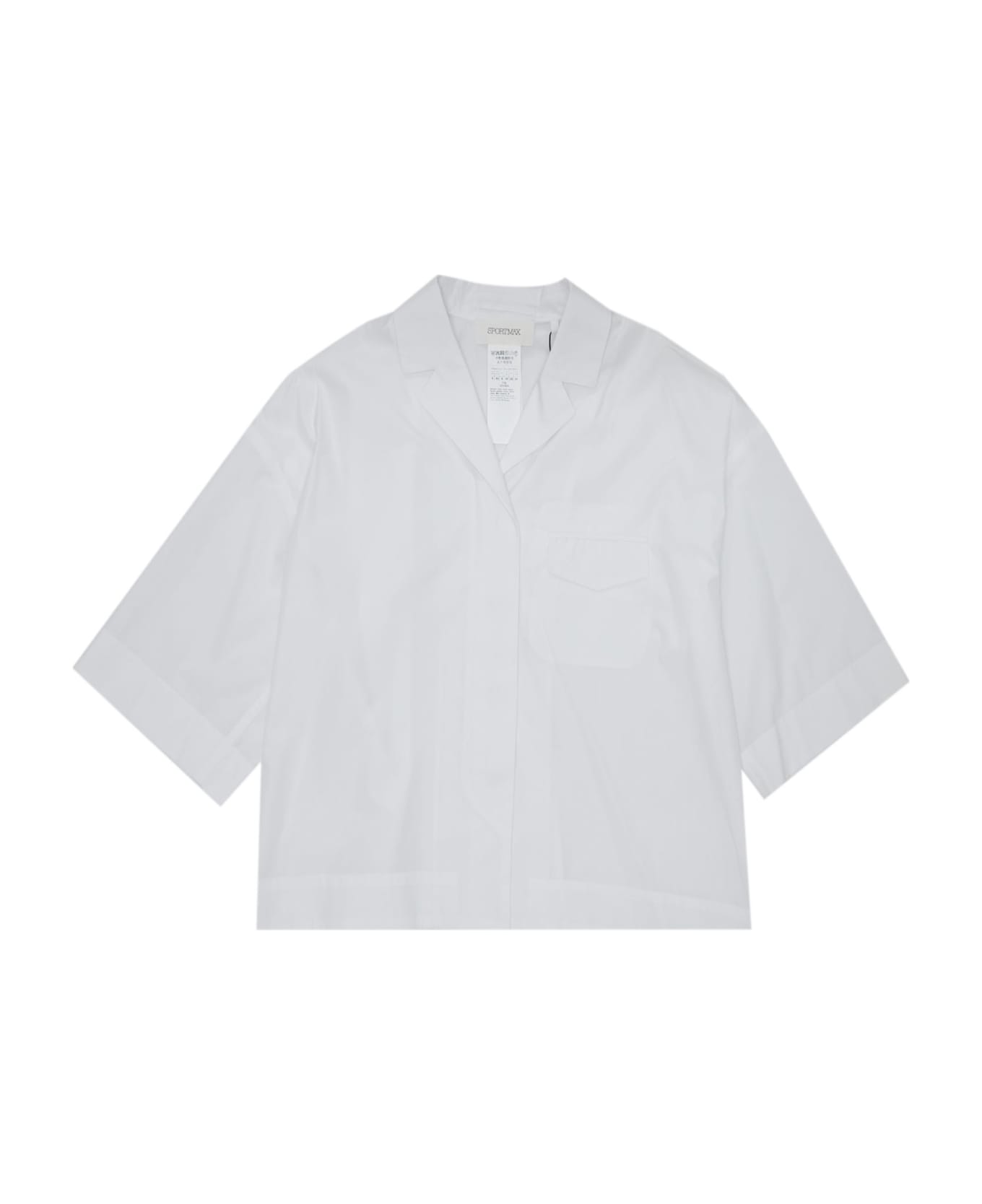 SportMax ''parole'' Shirt - White シャツ