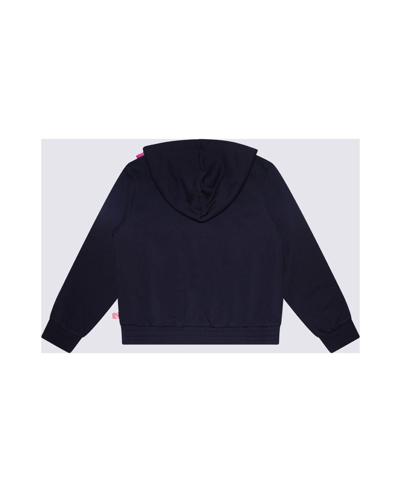 Billieblush Dark Blue Cotton Sweatshirt - MARINO ニットウェア＆スウェットシャツ