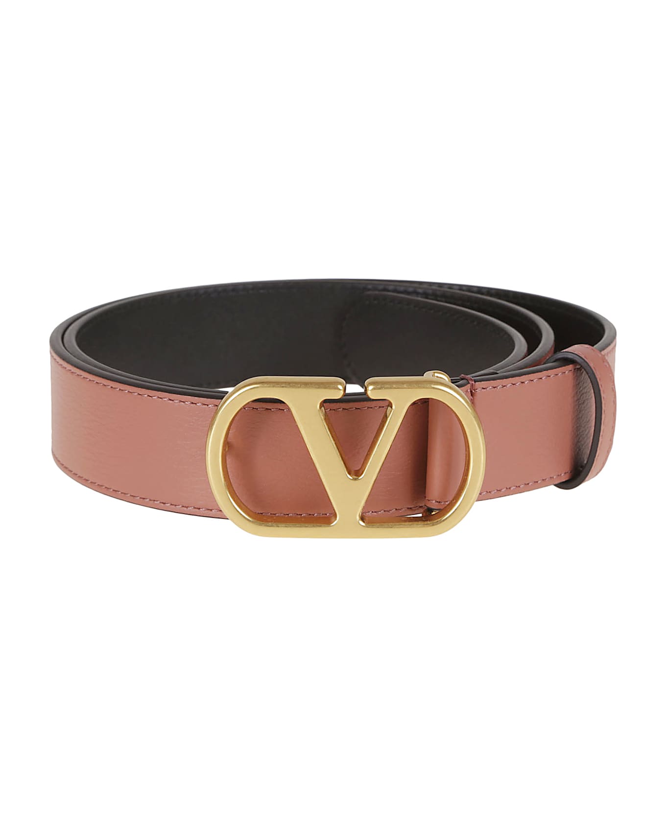 Valentino Garavani Belt H. 30 Vlogo Signature - D Blush Rose