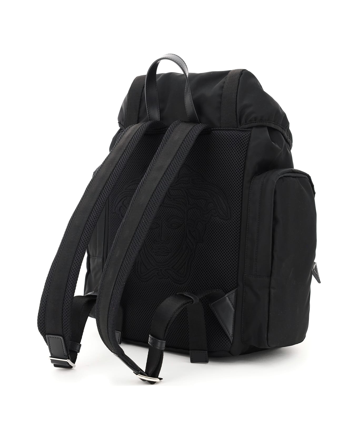 Versace Medusa Nylon Backpack italist, ALWAYS LIKE A SALE