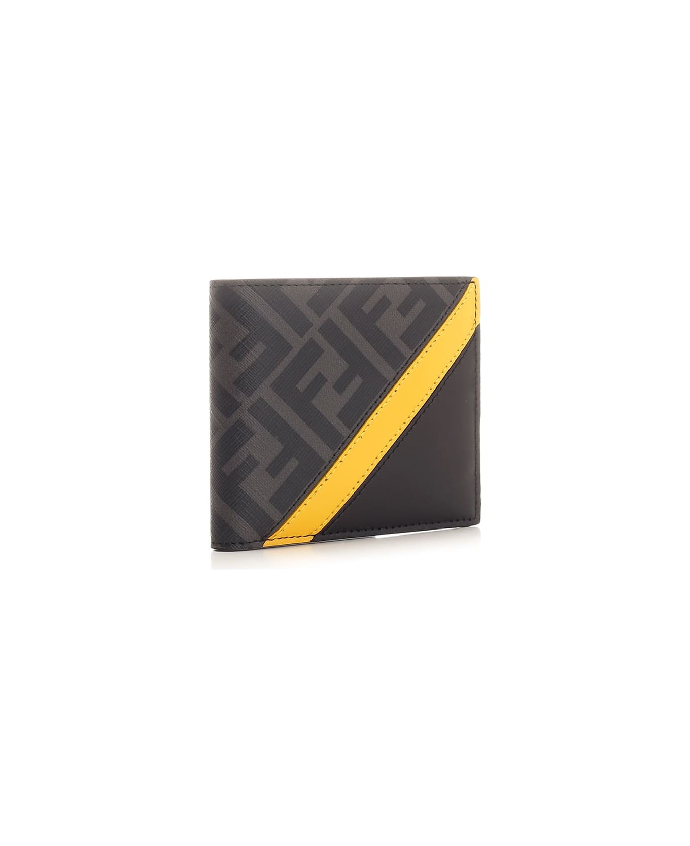 Fendi Diagonal Wallet - Black