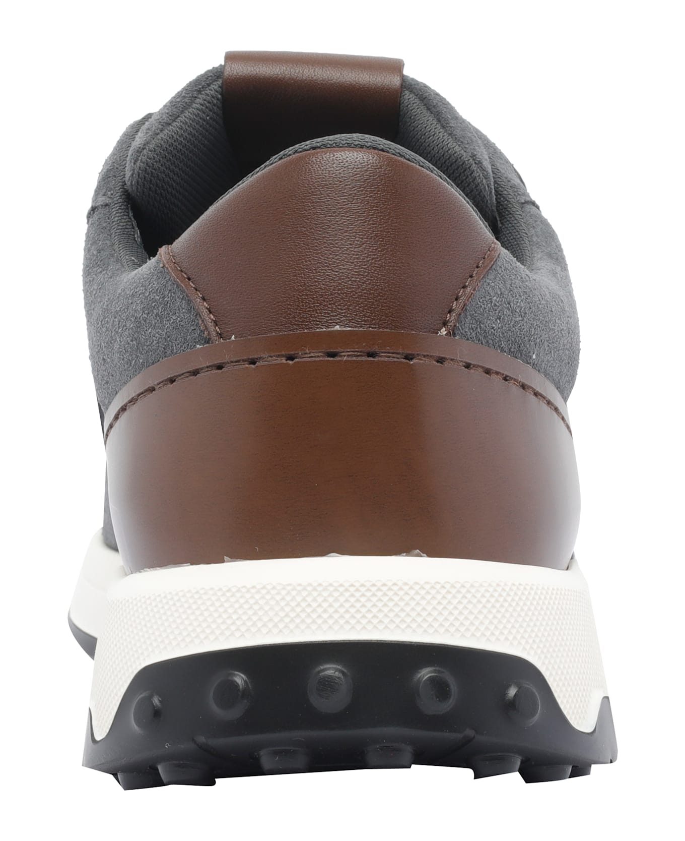 Tod
s Leather And Technical Fabric Sneakers - Grey