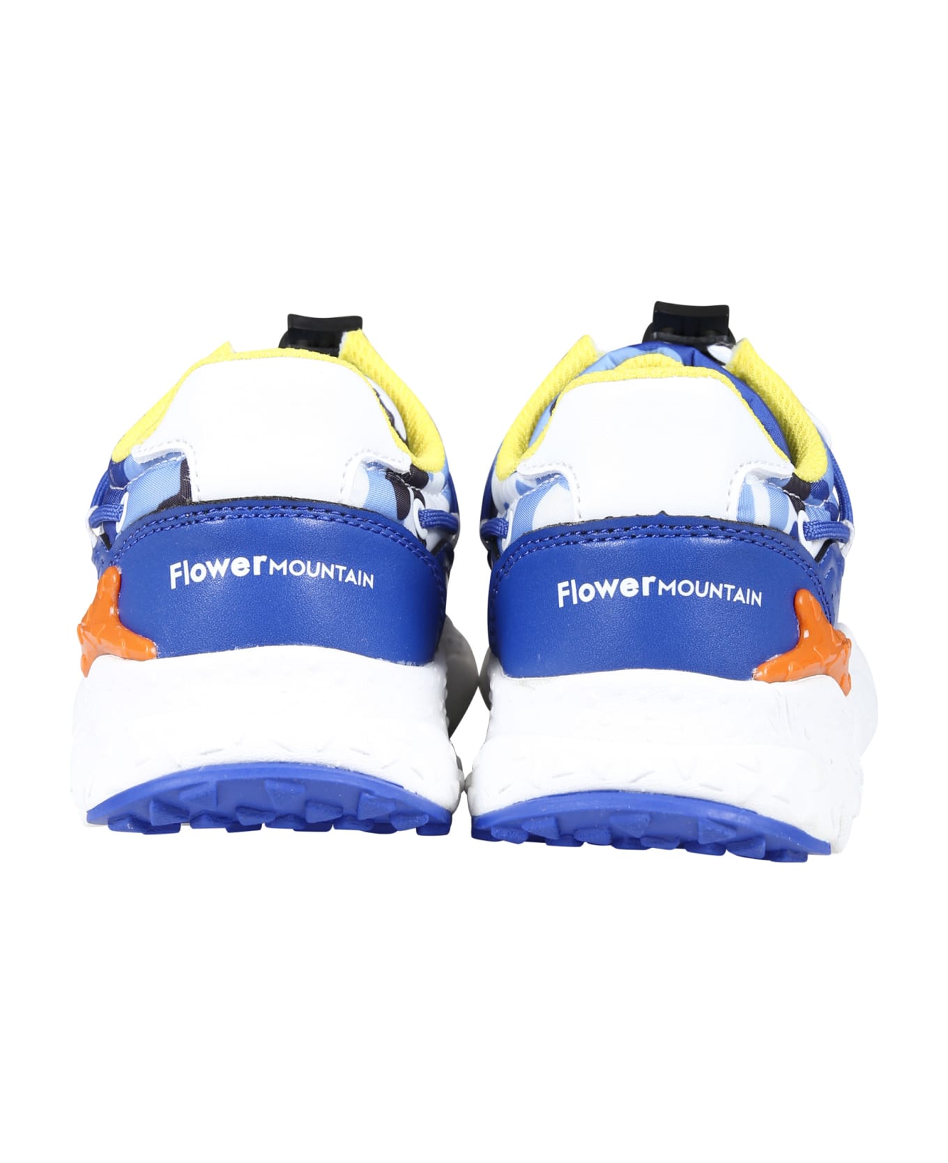 Flower Mountain Blue Raikiri Sneakers For Boy - Blue シューズ