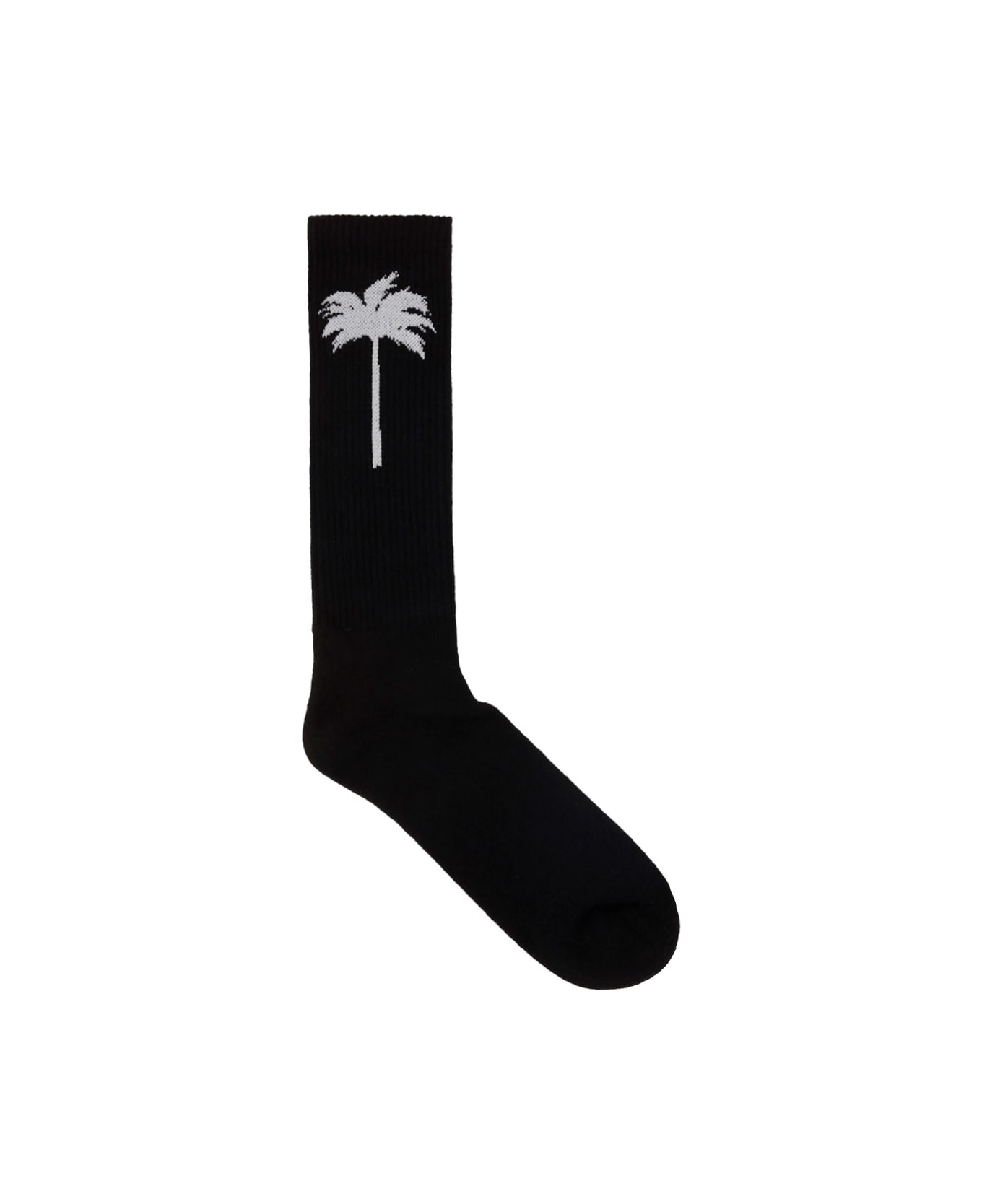 Palm Angels Palm Socks - Black/white