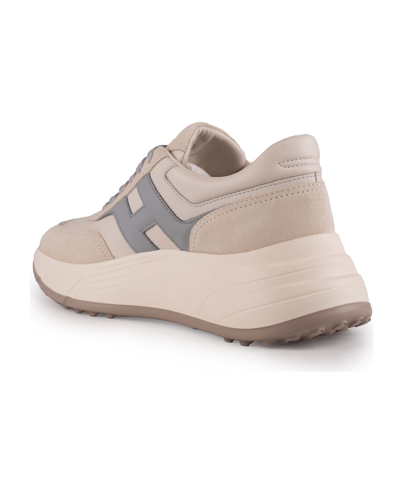 Hogan Logo Embossed Chunky Sneakers