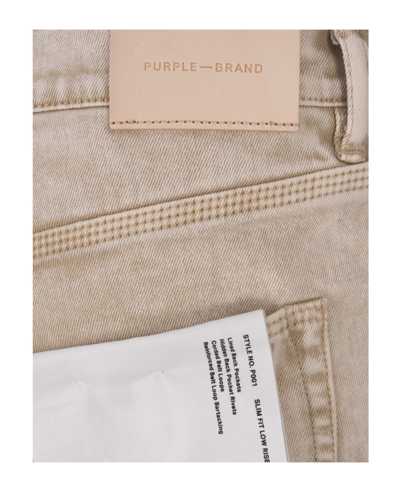 Purple Brand P001 Skinny Khaki Jeans In Beige - Brown