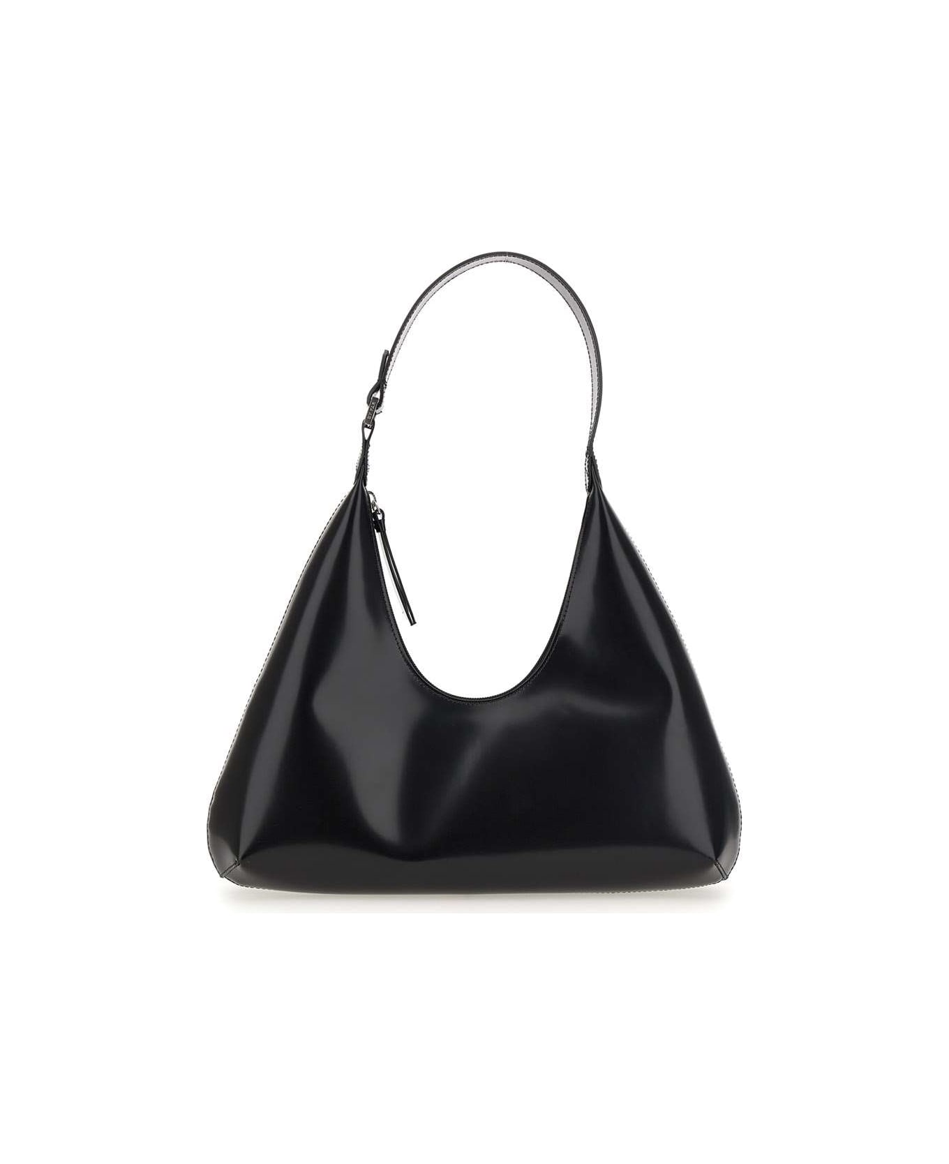 BY FAR 'amber' Leather Bag - Black トートバッグ