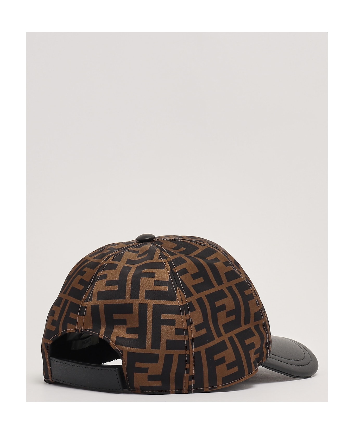 Fendi Baseball Cap Cap - MARRONE-GIALLO