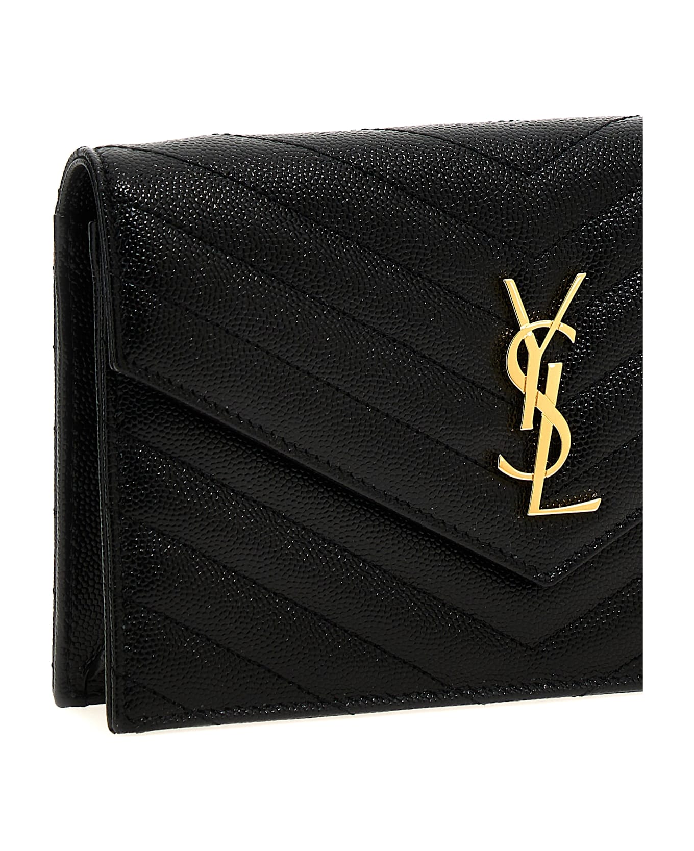 Saint Laurent 
cassandre
 Wallet - Black  