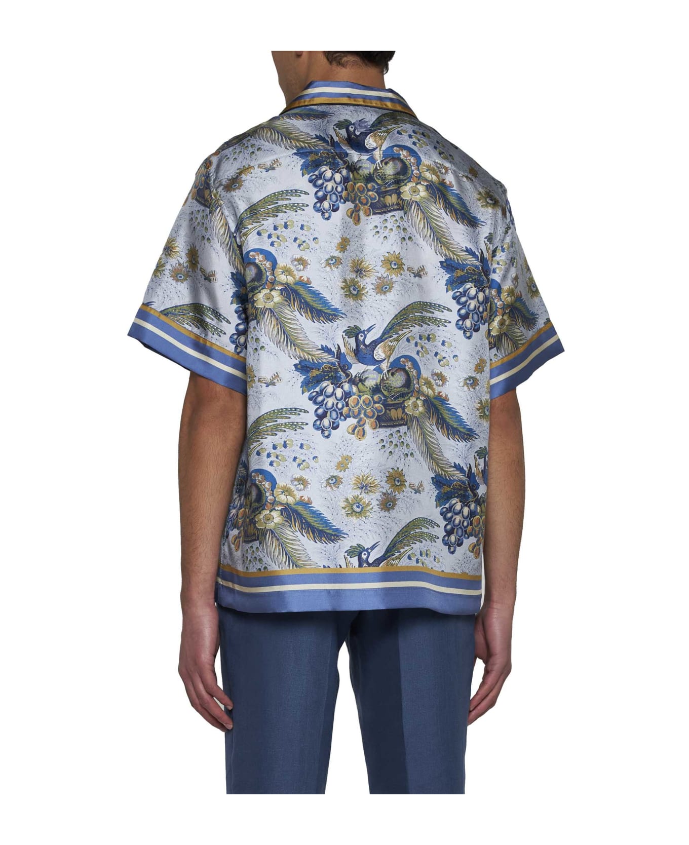 Etro Shirt - Stampa f.do azzurro