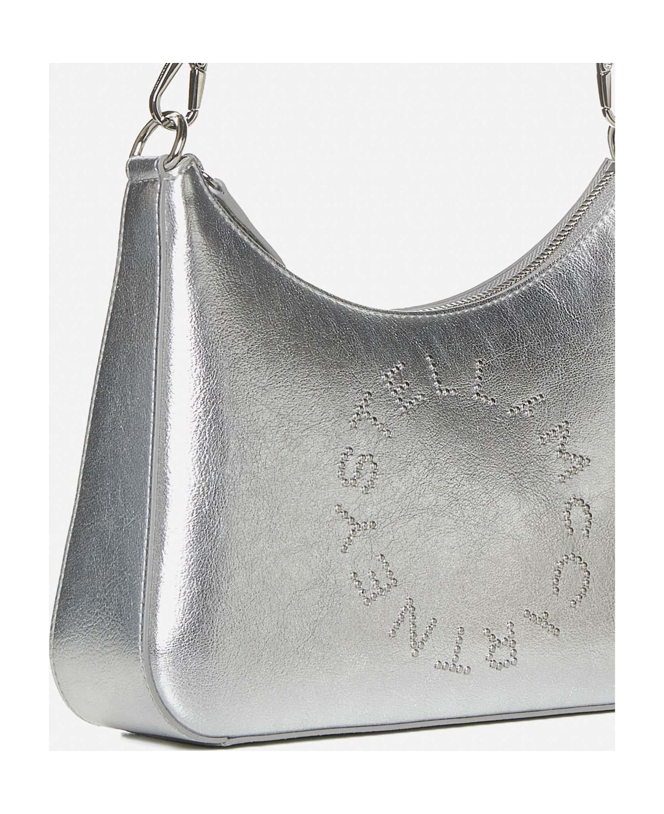 Stella McCartney Alter Nappa Hobo Bag - ARGENTO