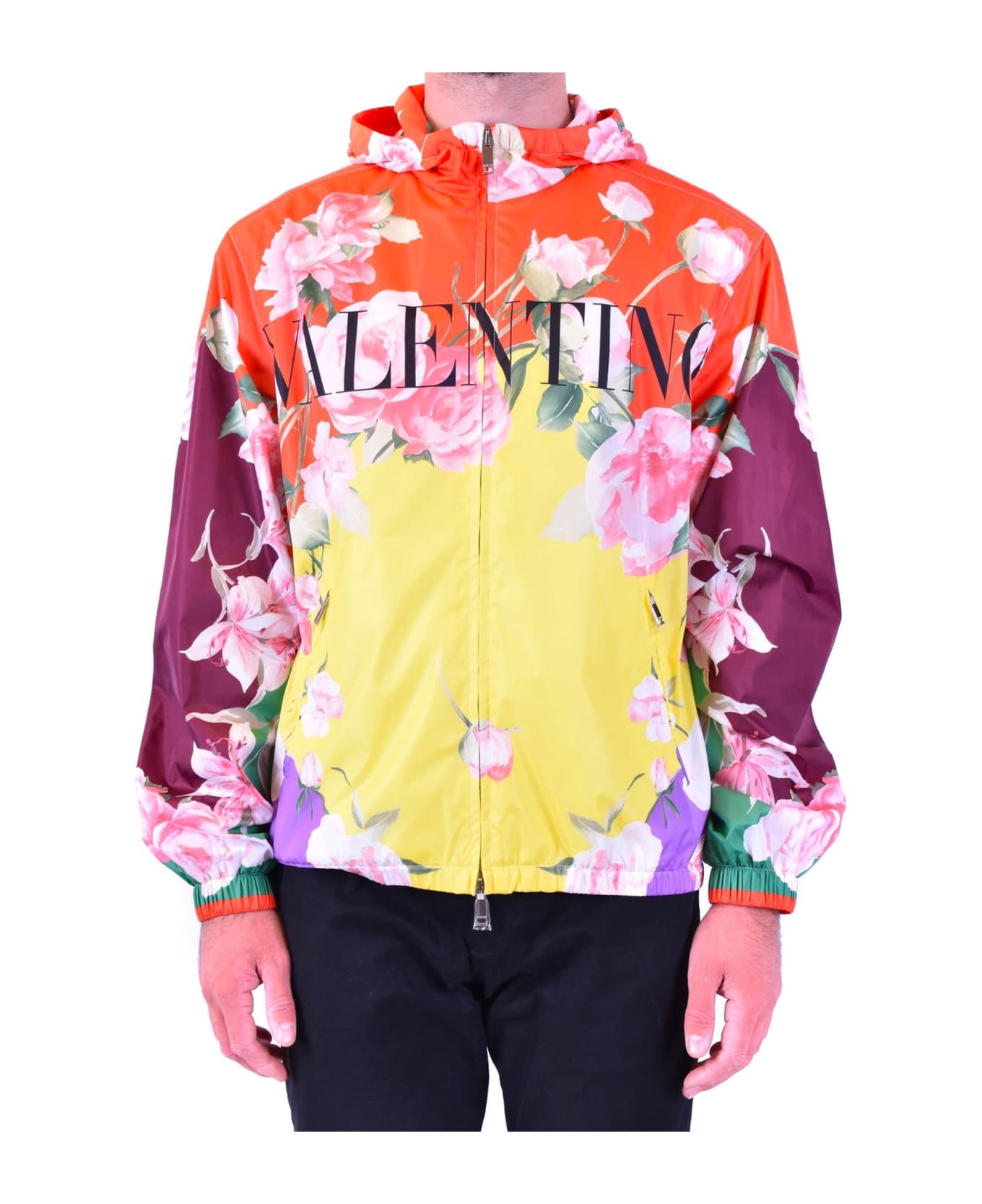 Valentino Flying Flowers Jacket - Red ジャケット