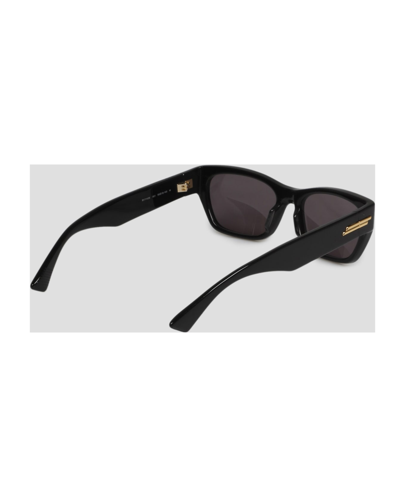 Bottega Veneta Eyewear Mitre Sunglasses - Black