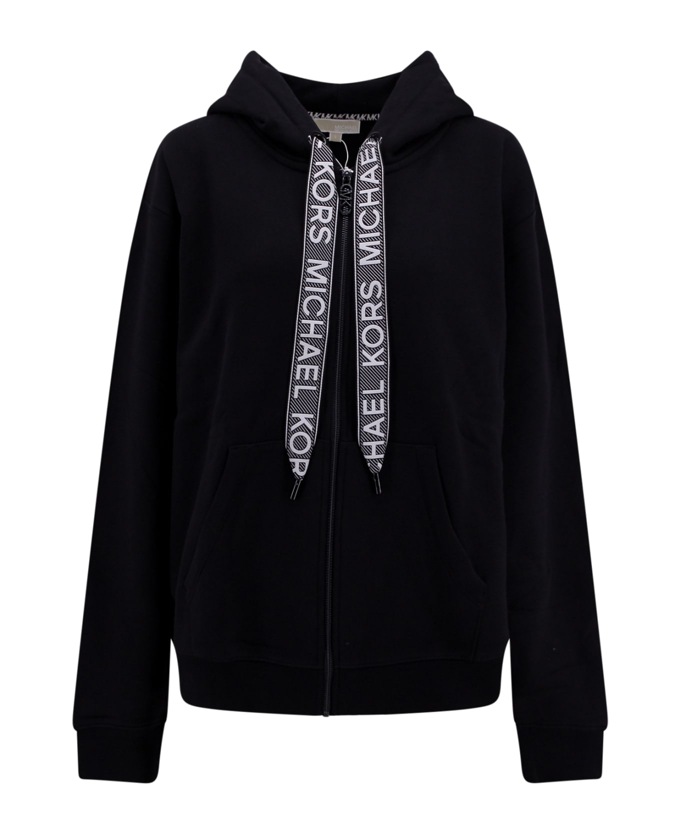 MICHAEL Michael Kors Oversize Fit Sweatshirt - Black ジャケット
