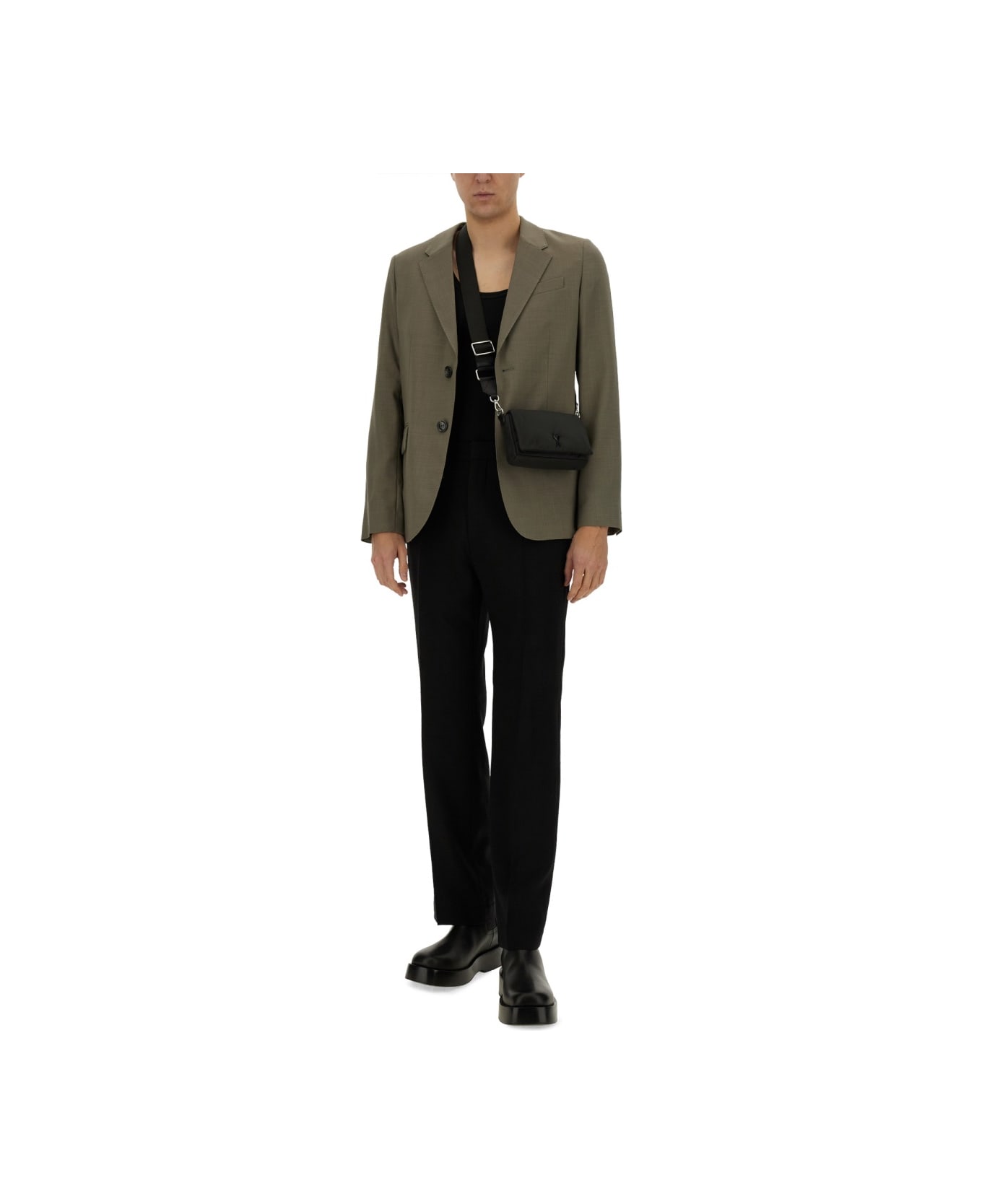 Ami Alexandre Mattiussi Two-button Jacket - GREEN